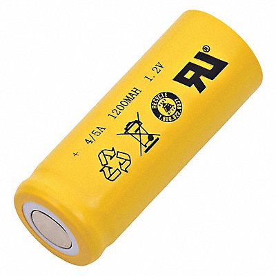 Battery 1.2V Nickel Cadmium Dantona MPN:4/5AF-1200-UL