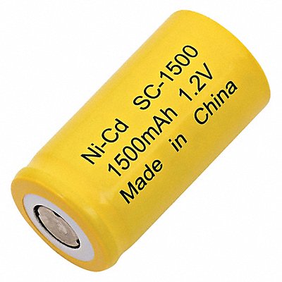 Battery 1.2V Nickel Cadmium Dantona MPN:SC-1500