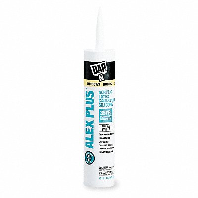 D0257 Silicone Caulk White Alex Plus MPN:18152