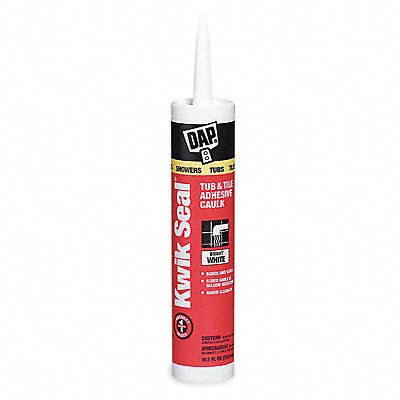 Acrylic Latex Caulk White Kwik Seal MPN:70798-18032