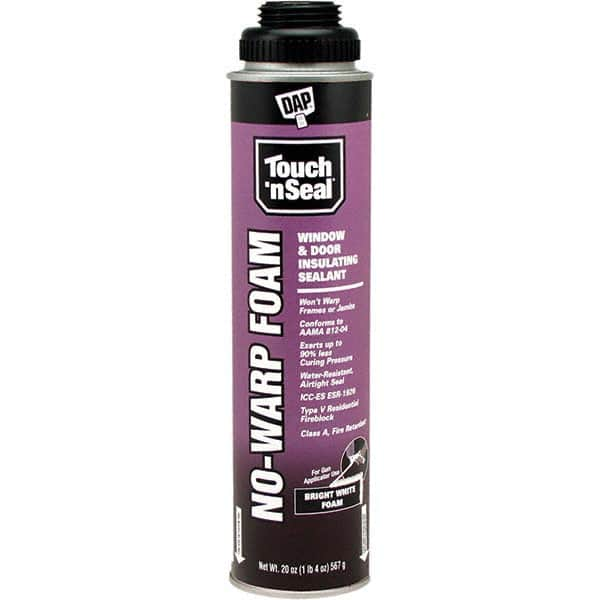 Foam: 20 oz Aerosol, White, Polyurethane MPN:29712