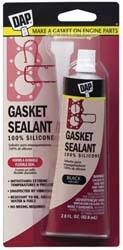 Elastic Sealant: 2.8 oz Tube, Black, RTV Silicone MPN:7079800754