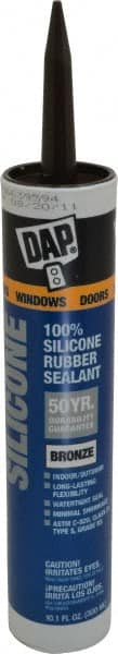 Joint Sealant: 10.1 oz Tube, Brown, RTV Silicone MPN:7079808647