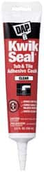 Caulk: 5.5 oz Tube, Clear, Acrylic & Latex MPN:7079818008