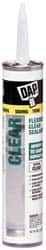 Caulk: 10.1 oz Cartridge, Clear, Butyl Rubber MPN:7079818388