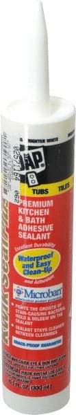 Caulk: 10.1 oz Cartridge, White, Acrylic & Latex MPN:7079818510