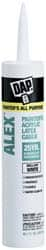 Caulk: 10.1 oz Cartridge, White, Acrylic & Latex MPN:7079818670