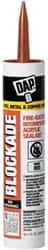 Joint Sealant: 10.1 oz Cartridge, Red, Acrylic & Latex MPN:7079818858