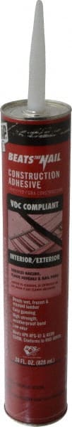 28 fl oz Cartridge Synthetic Latex Construction Adhesive MPN:7079827515