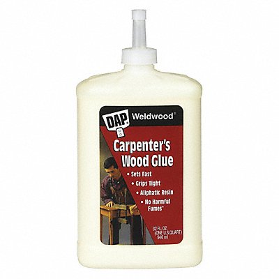 Wood Glue 32 fl oz Bottle Container MPN:492