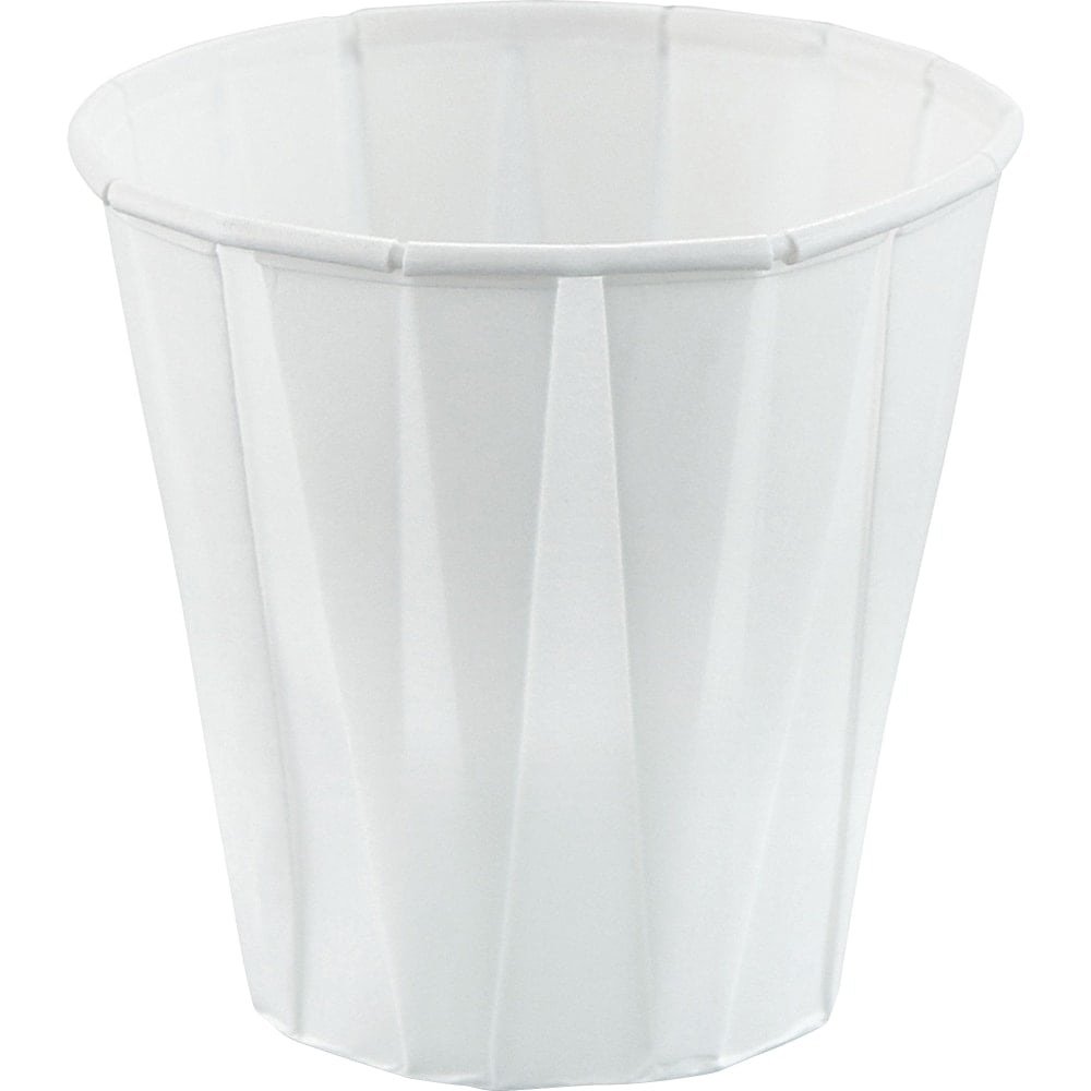 Solo Cup 3.5 oz. Paper Cups - 100 - 3.50 fl oz - 5000 / Carton - White - Paper - Medicine MPN:4502050CT