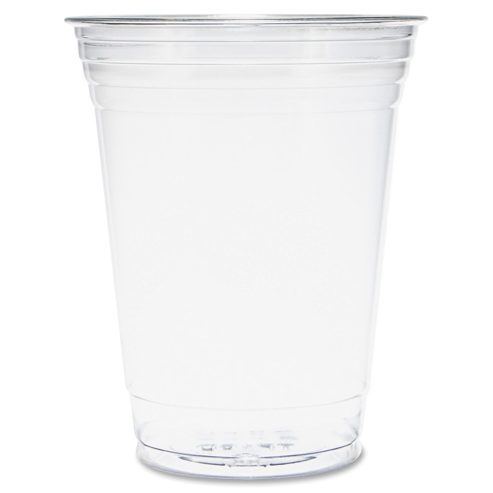 Solo Cup UltraClear Plastic PET Cups - 16 fl oz - 50 / Pack - Crystal Clear - Polyethylene Terephthalate (PET) - Beverage, Cold Drink, Smoothie, Coffee (Min Order Qty 5) MPN:TP16D