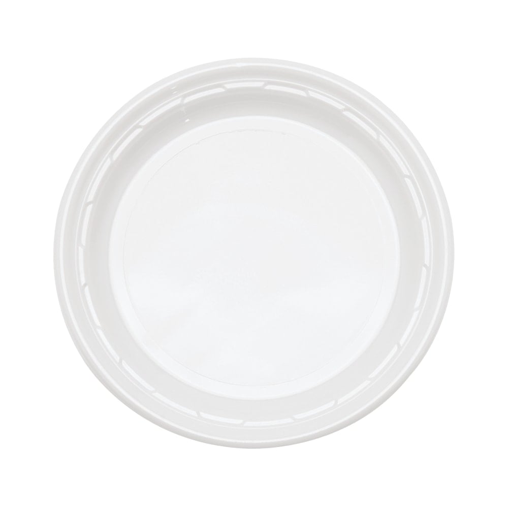 Dart Famous Service Impact Plastic Dinnerware - White - Glossy - Polystyrene, Foam, Plastic Body - 500 / Carton (Min Order Qty 2) MPN:9PWF