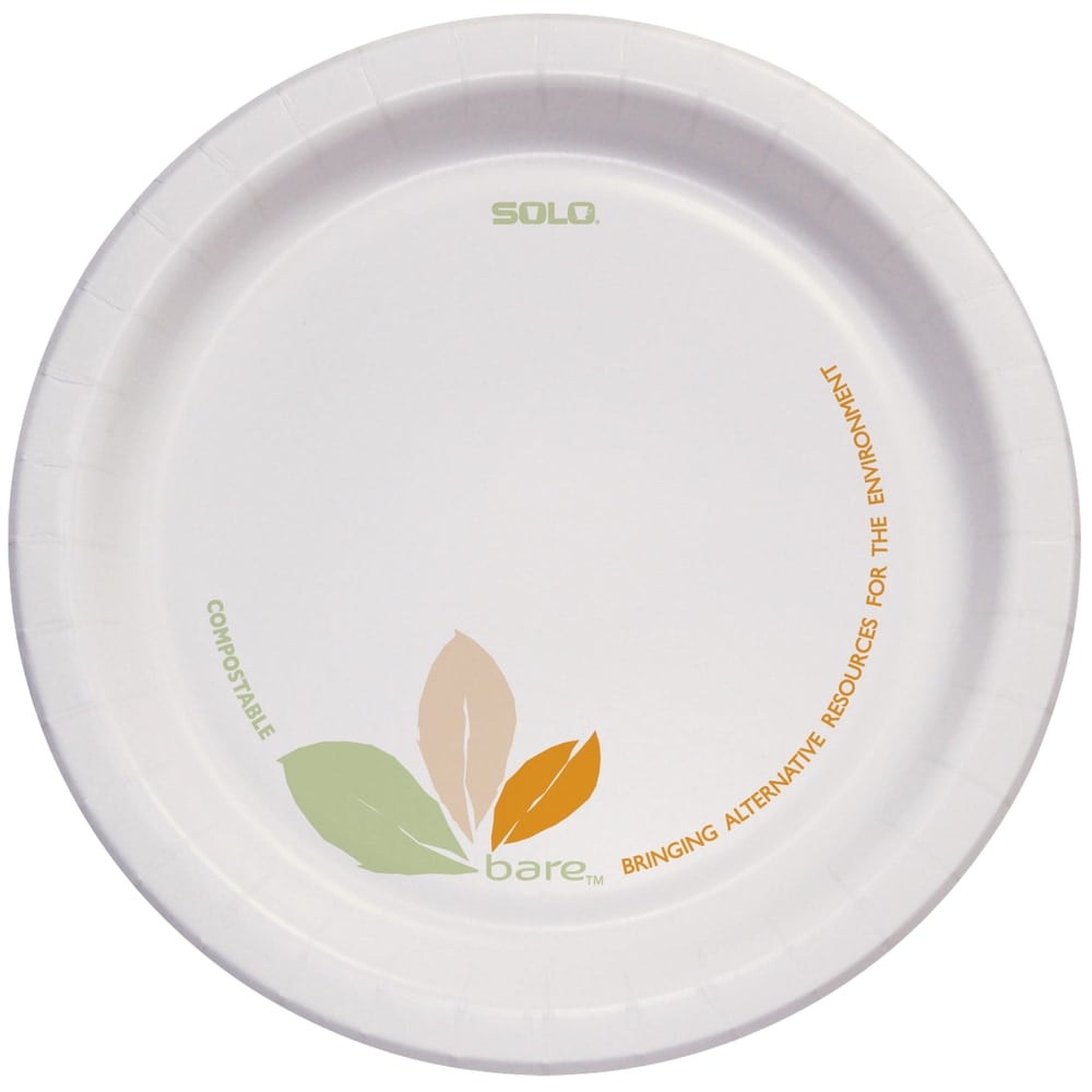 Solo Cup Bare Heavyweight Paper Plates Perfect Pak, 6in, Pack Of 500 MPN:OFMP6-J7234