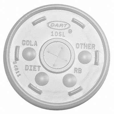 Disp Cold Cup Lid 10 oz PK1000 MPN:10SL