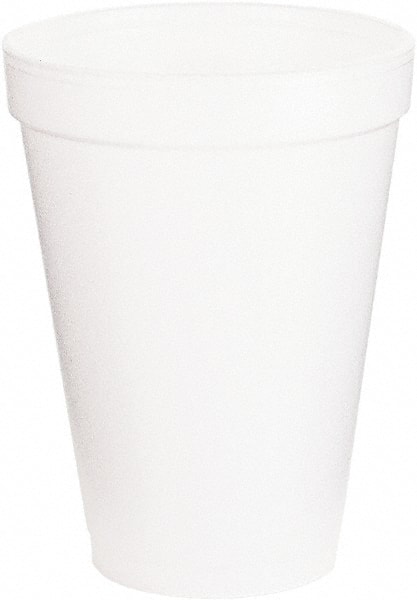 Pack of (1,000) Foam Drink Cups, 12 oz. MPN:DCC12J16