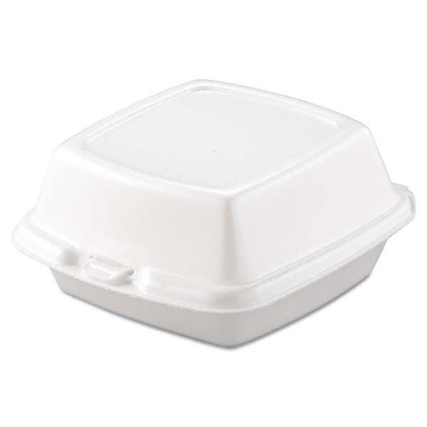 Carryout Food Containers, Foam, 1-Comp, 5 7/8 x 6 x 3, White, 500/Carton MPN:DCC60HT1