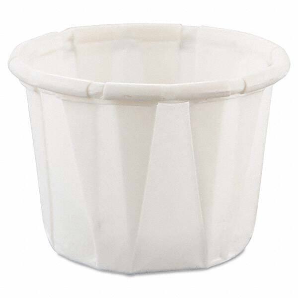 Paper Portion Cups, .5 oz, White, 250/Bag, 20 Bags/Carton MPN:SCC050