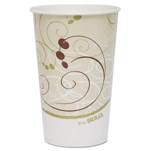 Paper Cold Cups, 16 oz, Symphony Design, 50/Bag MPN:SCCRP16PSYM