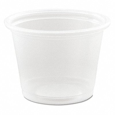 Disposable Portion Cup 1 oz Clear PK2500 MPN:100PC