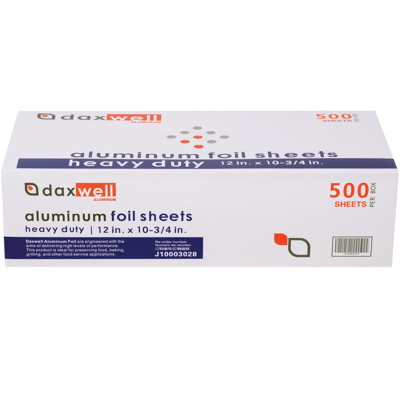 Foil Sheets, 10in x 12in, Carton Of 500 (Min Order Qty 5) MPN:J10003028BX