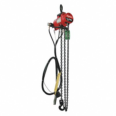 Air Chain Hoist 1000 lb.Cap. 10 ft.Lift MPN:29XL86