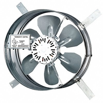 DAYTON Steel 8 H 15 W Exhst Fan MPN:10W193