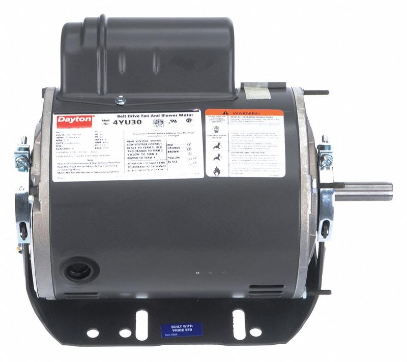 Motor 1 HP 1725 rpm 56 115/208-230V MPN:4YU30