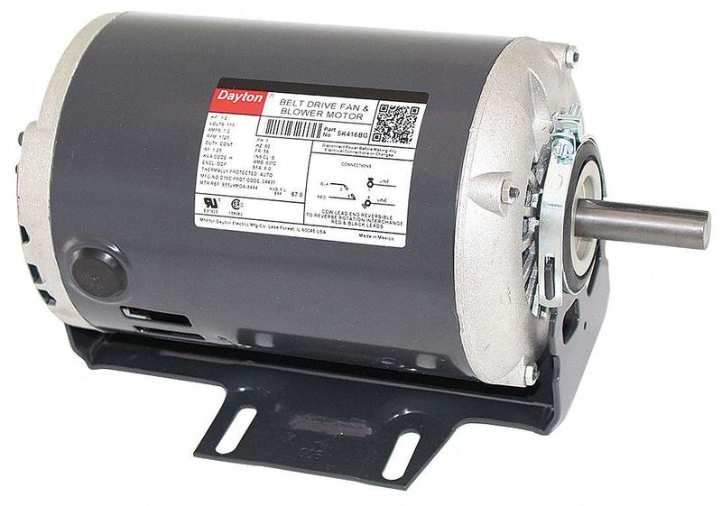 Motor 1/2 HP 1725 rpm 56 115V MPN:5K416BG