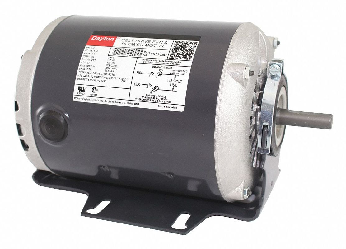 Motor 1/3 HP 1725 rpm 48 115V MPN:6K570