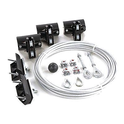 Festoon System Kit 1/4 In Rope L 20 Ft MPN:33N203