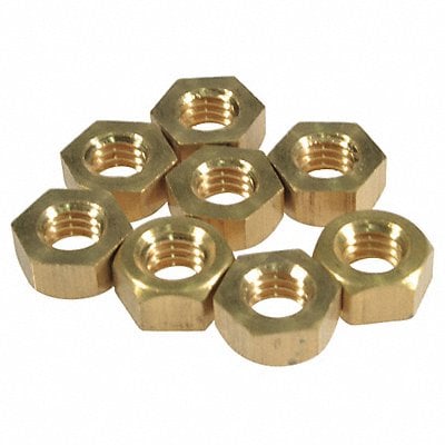 Hex Nut 3/8-16 Br PK 8 MPN:PP60222G