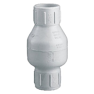 Spring Check Valve PVC 1-1/2 Slip MPN:4RG74