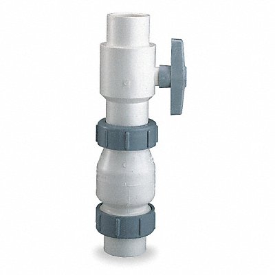 Ball Check Valve PVC 1-1/2 Socket MPN:4RG92