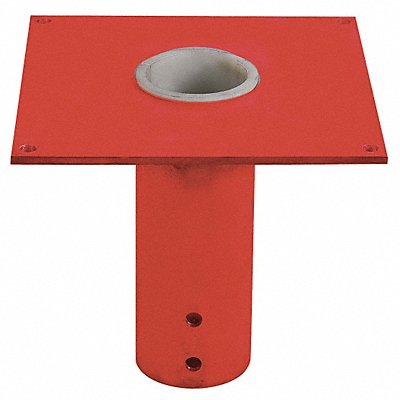 Mounting Base Flush Mount 2000 lb Red MPN:33N390