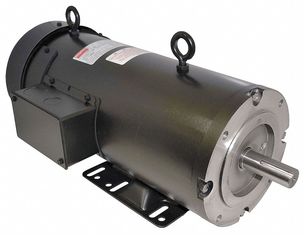 DC Motor 1 HP 1750 rpm 180V DC 56C TEFC MPN:4Z378A