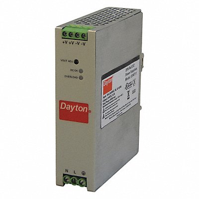 Power Supply DIN Rail 80W 24VDC Metal MPN:33NT11