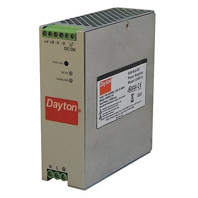 Power Supply DIN Rail 120W 24VDC Metal MPN:33NT12