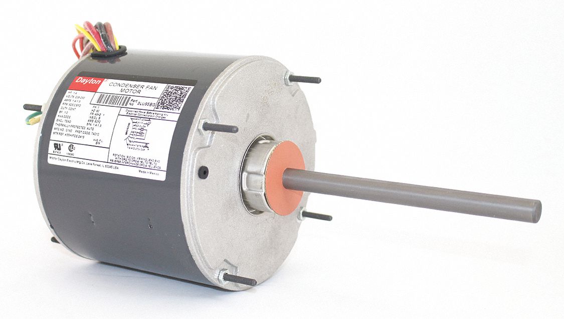 Condenser Fan Motor 1/4 HP 825 rpm 60 Hz MPN:3LU95