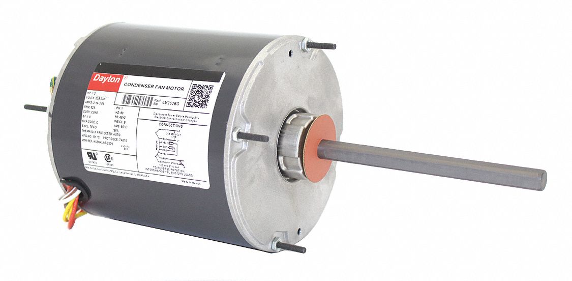 Condenser Fan Motor 1/2 HP 825 rpm 60 Hz MPN:4M263