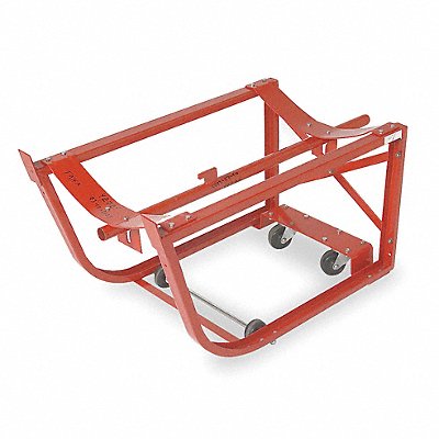 Drum Cradle Red Powder Coated 55 gal MPN:3BA26