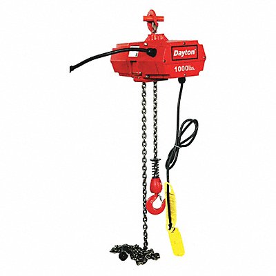 Electric Chain Hoist 1000 lb 15 ft. MPN:2GTD6