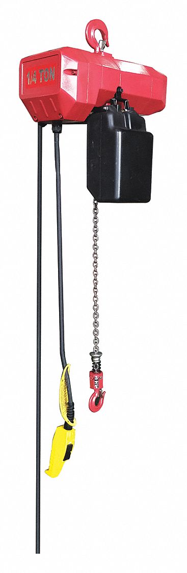 Chain Hoist 500 lb Load 15 ft Lift MPN:452R53