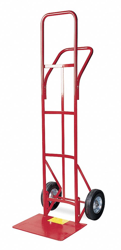 Hand Truck 400 lb 65 x19-1/2 Red MPN:1W680