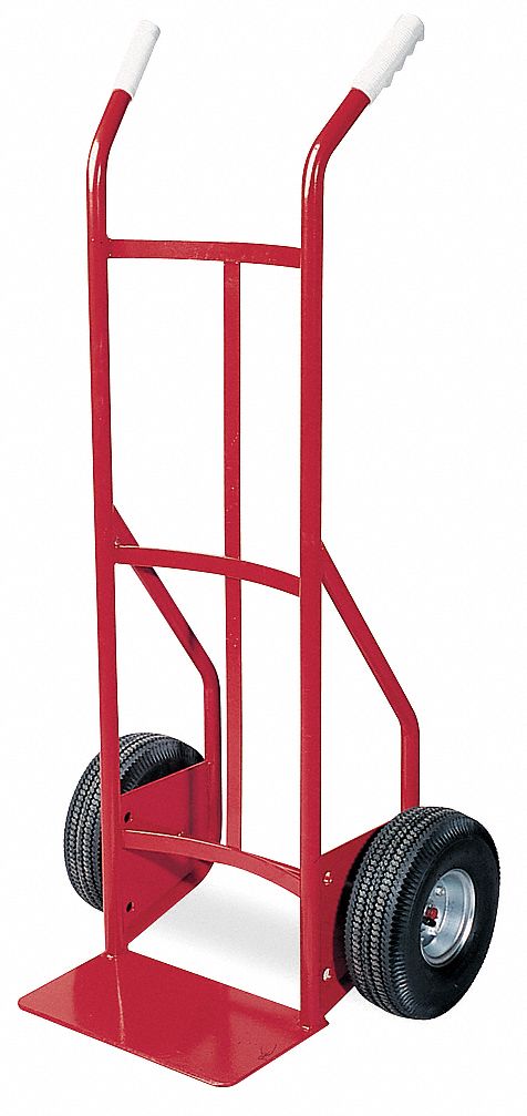 Hand Truck 650 lb 47 x22-1/2 Red MPN:3W087