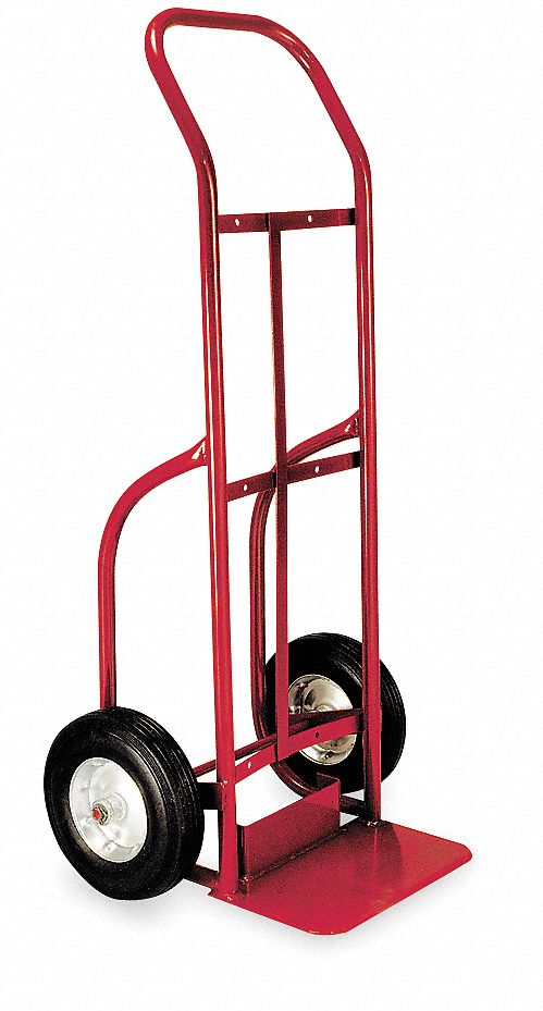 Hand Truck 500 lb 46 x20 Red MPN:3W481