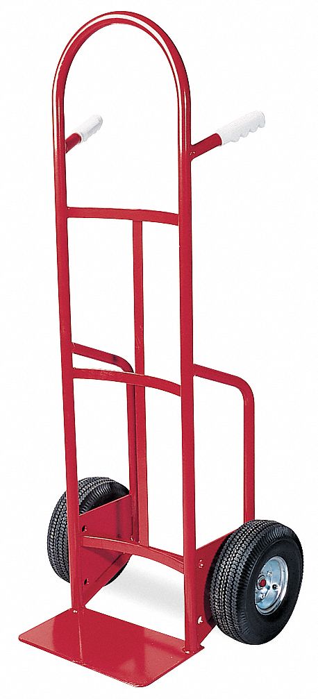 Hand Truck 650 lb 50-1/2 x22 Red MPN:3W485