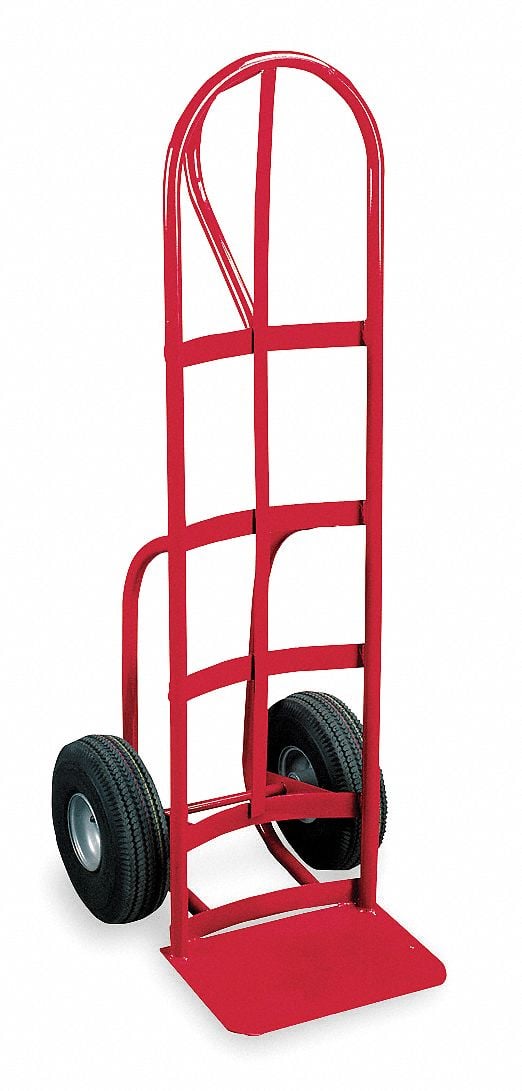 Hand Truck 650 lb 51 x19 Red MPN:3W486