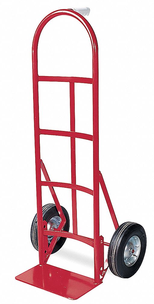 Hand Truck 400 lb 46 x20 Red MPN:5Z078