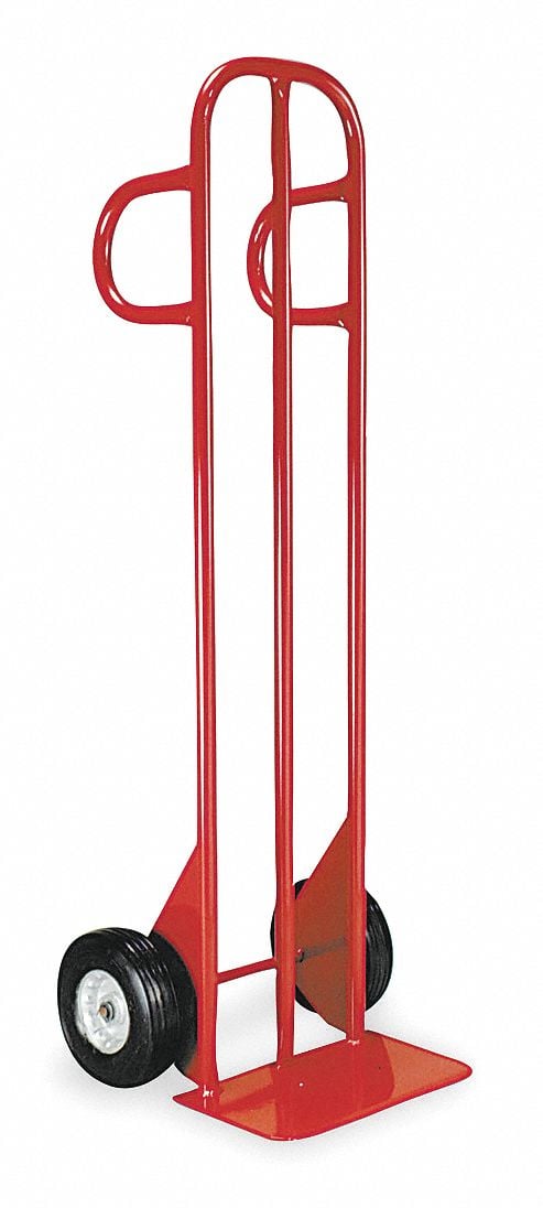 Hand Truck 500 lb 57 x17-1/2 Red MPN:5Z080